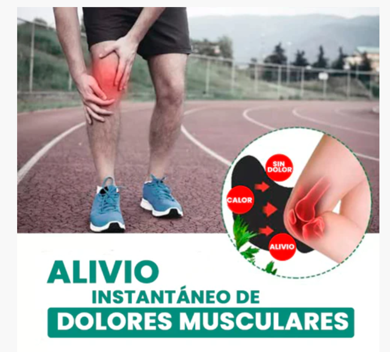 PARCHES DOLOR DE RODILLA Y CUELLO 10UND